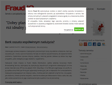Tablet Screenshot of fraudiq.eu